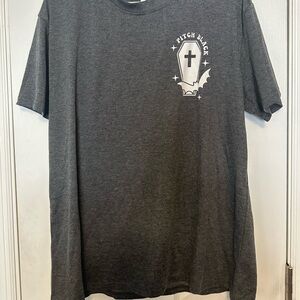 Little ray of pitch‎ black T-shirt, xxl